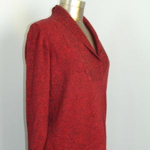 Christopher & Banks Womens Size M Red Sweater